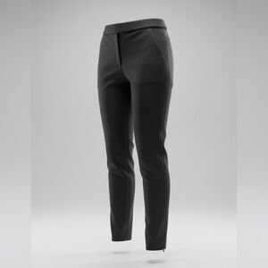 Victoria Beckham Black High-Waisted Pants